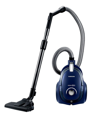 Aspiradora Samsung Vc20 Sin Bolsa 1,5 L 2000w Cable 6m Azul