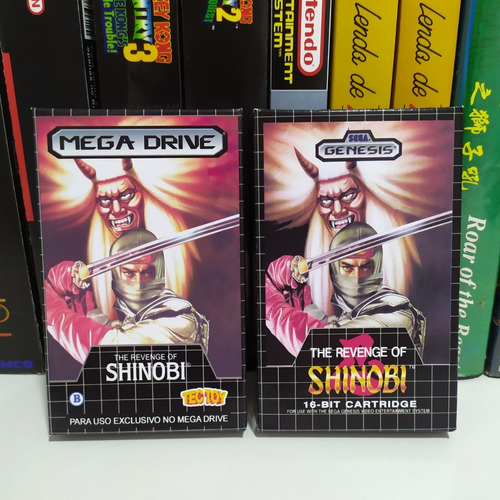 Revenge Of Shinobi - Mini Box Do Jogo (mega Drive)