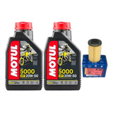 Aceite Motul 5000 20w50 Y Filtro Pulsar Ns200 Ns200fi Rs200