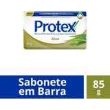 Sabonete Em Barra Protex Aloe C/óleo De Linhaça 85g Kit C/12