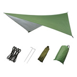 Heavy Duty Hammock Tent Tarp Chuva Voar Cobertura 3x3m