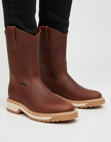Bota Tipo Roper Color Roble Para Caballero Don Vito 435 | Envío gratis