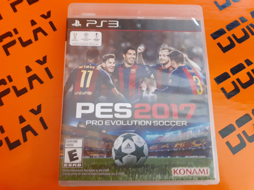 Pes 2017 Ps3 (detalle Disco) Físico Envíos Dom Play