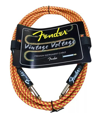 Cable Guitarra Fender 3 Metros