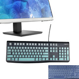 Pack 2 Protectores De Teclado Menta Para Logitech K120