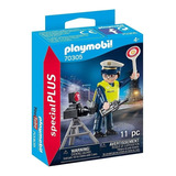 Playmobil Policia Con Radar Special Plus Mt3 70305 Ttm