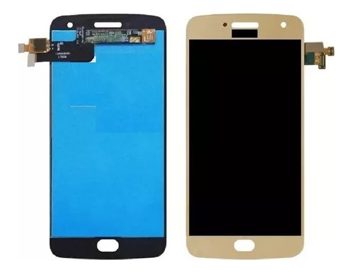 Tela Display Moto G5 Plus Dourado