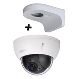 Dahua Camara Mini Ptz Sd22204igcpak Resolución 2mp Hdcvi 4x Zoom Óptico + Brazo De Pared Pfb203w Incluido En Paquete Antivandalica Blanco