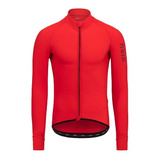 Jaqueta De Ciclismo Orbea Hiru Core Thermal Vermelha