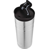 Vaso Termico Rubbermaid Cierre Seguro 473ml Negro