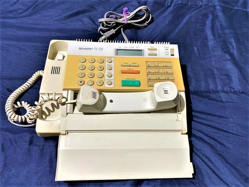 Fax Teléfono Sharp Fo 220 Antiguo - Perfecto Estado