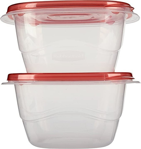 Recipiente P/ Alimentos Rubbermaid Plástico, 5.2 Tz, 4 Pz