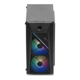 Gabinete Gamer Tgt Erion Rgb Mini-tower Com 2 Coolers