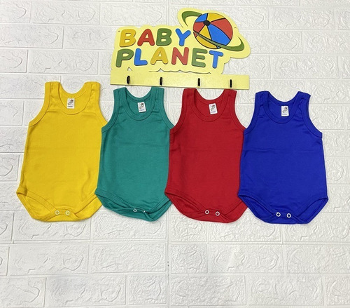 4 Pack Pañaleros Tipo Camiseta Colores Fuertes 100% Algodón 