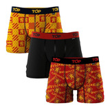 Pack 3 Boxer  Hombre Top Algodón Harry Potter