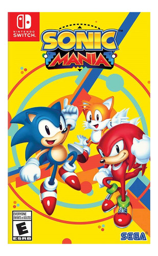 Sonic Mania Nsw // Físico - Sellado // Mathogames