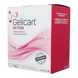 Colageno Hidrolizado Gelicart Action 600 Gr Polvo En Sobres