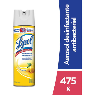 Lysol® Aerosol Desinfectante Superficies, Lemon Breeze 475g | MercadoLibre