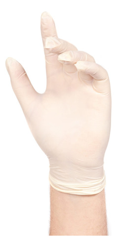 Guante Latex Con Polvo 100 Pz Mc Gloves