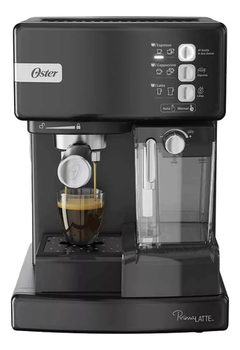 Cafetera Oster Primalatte Bvstem6603 Negra 220v 