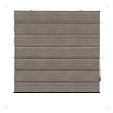 Cortina Persiana Romana Blackout L 1,80m X 1,50m A Blecaute Cor Tóquio 05 Fendi-acab Preto