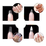 240 Tips Ultra Fino Sistema Gel Matte Para Press On