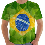 Camisa Blusa Camiseta Fc8549 Brasil Bandeira Patria Amada
