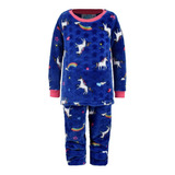 Pijama Flannel Beba Unicornios Softwear 131045