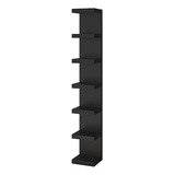 Zapateros Torre Flotantes 150cm (7 Estantes) Negro