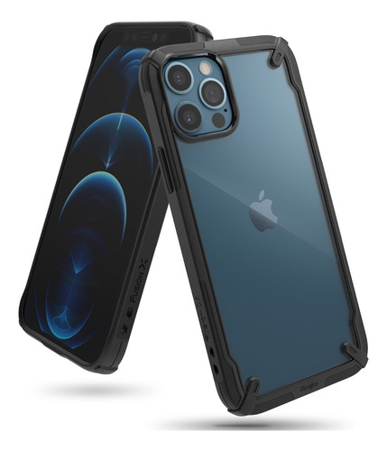 Estuche Original Ringke Fusion X Apple iPhone 12 Pro Max