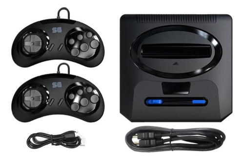 Super Drive System 16 Bit Compatível Com Jogos Mega Drive + Nes - 2 Controles Tv