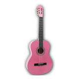 Guitarra Clásica Sevillana Rosada 30 Con Alma + Funda 8457