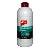 Cola Líquida Afix 500g, Cor Branca De 500g, Não Tóxica