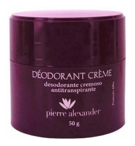 Desodorante Creme 50g Pierre Alexander  Sem Cheiro 1 Un