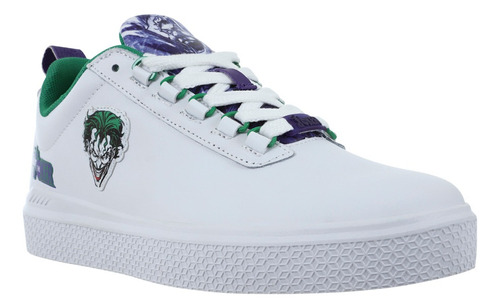 Tenis Casual De Joker Para Caballero De Piel Genuina Color B