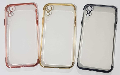 Funda Compatible Con iPhone XR Pack X 3 Unidades 