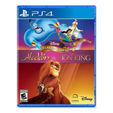 Disney Classic Games: Aladdin And The Lion King  Nighthawk Interactive Ps4 Físico