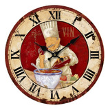 Kiaotime Reloj De Pared Vintage De 13,5 Pulgadas Reloj De Ch