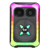  Bafle Amplificado 8  10 000w P.m.p.o Pbs-8046 Glow Box