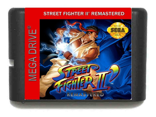 Street Fighter 2 Remastered Lançamento 2020 Mega Drive