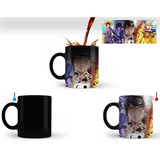 Caneca Mágica Naruto E Sasuke Uchiha 4 Guerra Ninja !!!