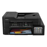 Impresora A Color Multifunción Brother Dcp-t7 Series Dcp-t710w Con Wifi Negra 110v