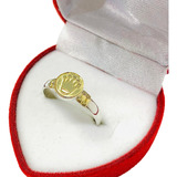 Anillo Rolex Redondo Plata Y Oro Ideal Hombre Ao 438-2