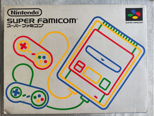 Nintendo Super Famicom Muito Conservado, Na Caixa.