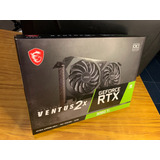 Nvidia Msi Ventus2x Geforce Series Rtx 3060ti Oc Edition 8gb