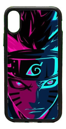Funda Protector Para iPhone Naruto Colors Dark