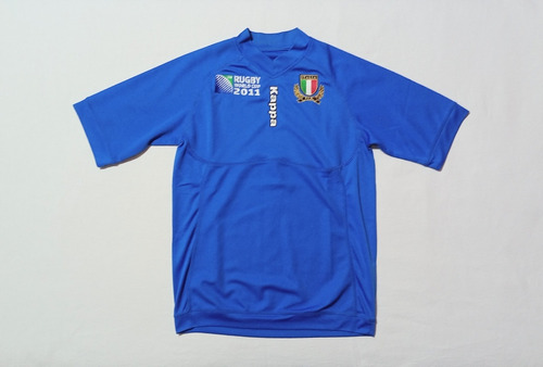 Camiseta Italia Mundial 2011 Kappa Rugby Talle S