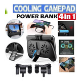 Gamepad + Gatillos + Ventilador Cooler + Powerbank Joystick