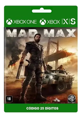 Mad Max Xbox One -  25 Dígitos