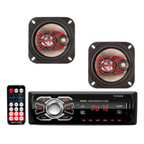 Alto Falante Triaxial Bravox 4 Polegadas + Radio Bluetooth